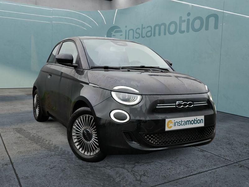 Schwarz Gebraucht 2022 Fiat 500e Icon Kleinwagen | 25.749 € - Bild 1/4