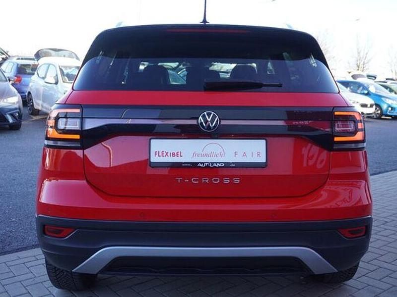 Gebraucht VW T-Cross Style 150 PS (110 kW) 2021 Rot SUV