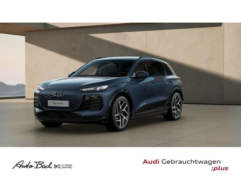 Blau Gebraucht 2025 Audi Q6 e-tron Performance SUV | 59.110 € (Superpreis) - Bild 1/4