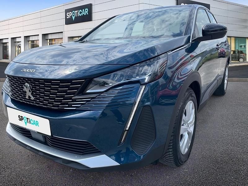 Blau Gebraucht 2023 Peugeot 3008 Active SUV | 21.990 € (Superpreis) - Bild 1/4