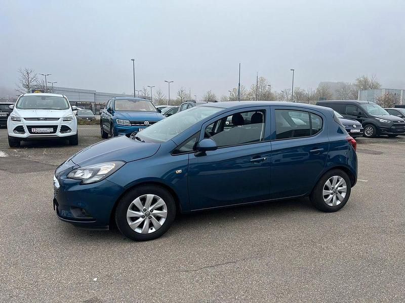 Gebraucht Opel Corsa Edition 90 PS (66 kW) 2017 Blau Limousine
