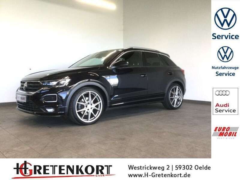 Deep black perleffekt (schwarz) Gebraucht 2021 VW T-Roc Sport SUV | 29.890 € (Fairer Preis) - Bild 1/4