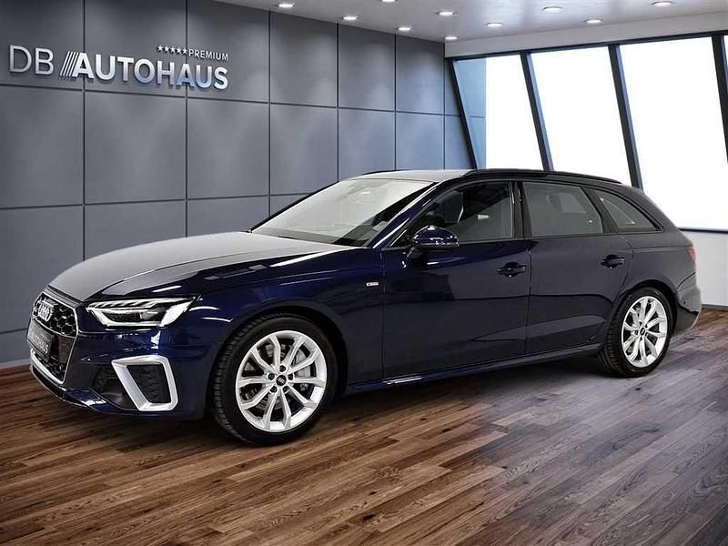 Blau Gebraucht 2022 Audi A4 S-Line Kombi | 30.960 € (Superpreis) - Bild 1/4