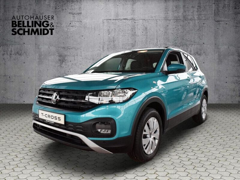 Makenatürkis Gebraucht 2023 VW T-Cross Basis SUV | 19.990 € (Fairer Preis) - Bild 1/4