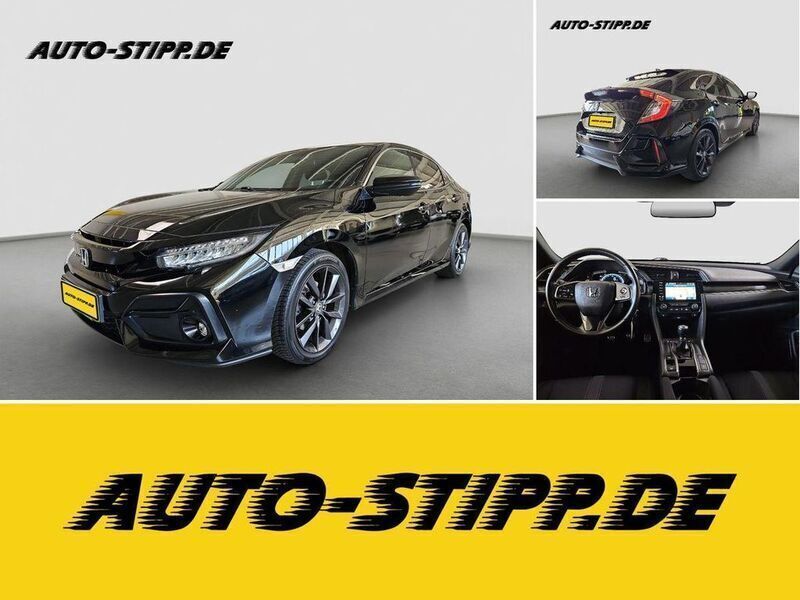 Schwarz Gebraucht 2020 Honda Civic Elegance Limousine | 16.950 € (Fairer Preis) - Bild 1/4