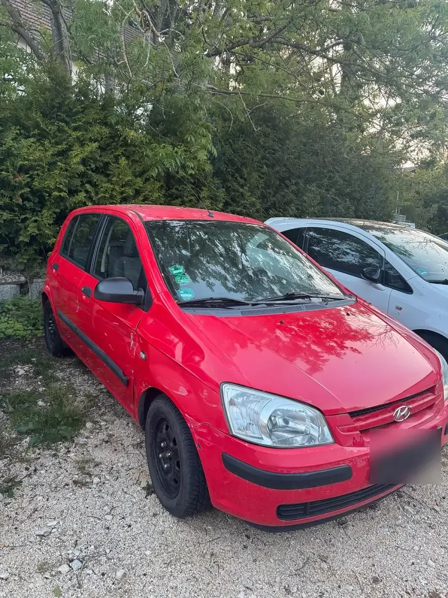 Brugt Hyundai Getz 63 HK (46 kW) 2004 Rød Hatchback