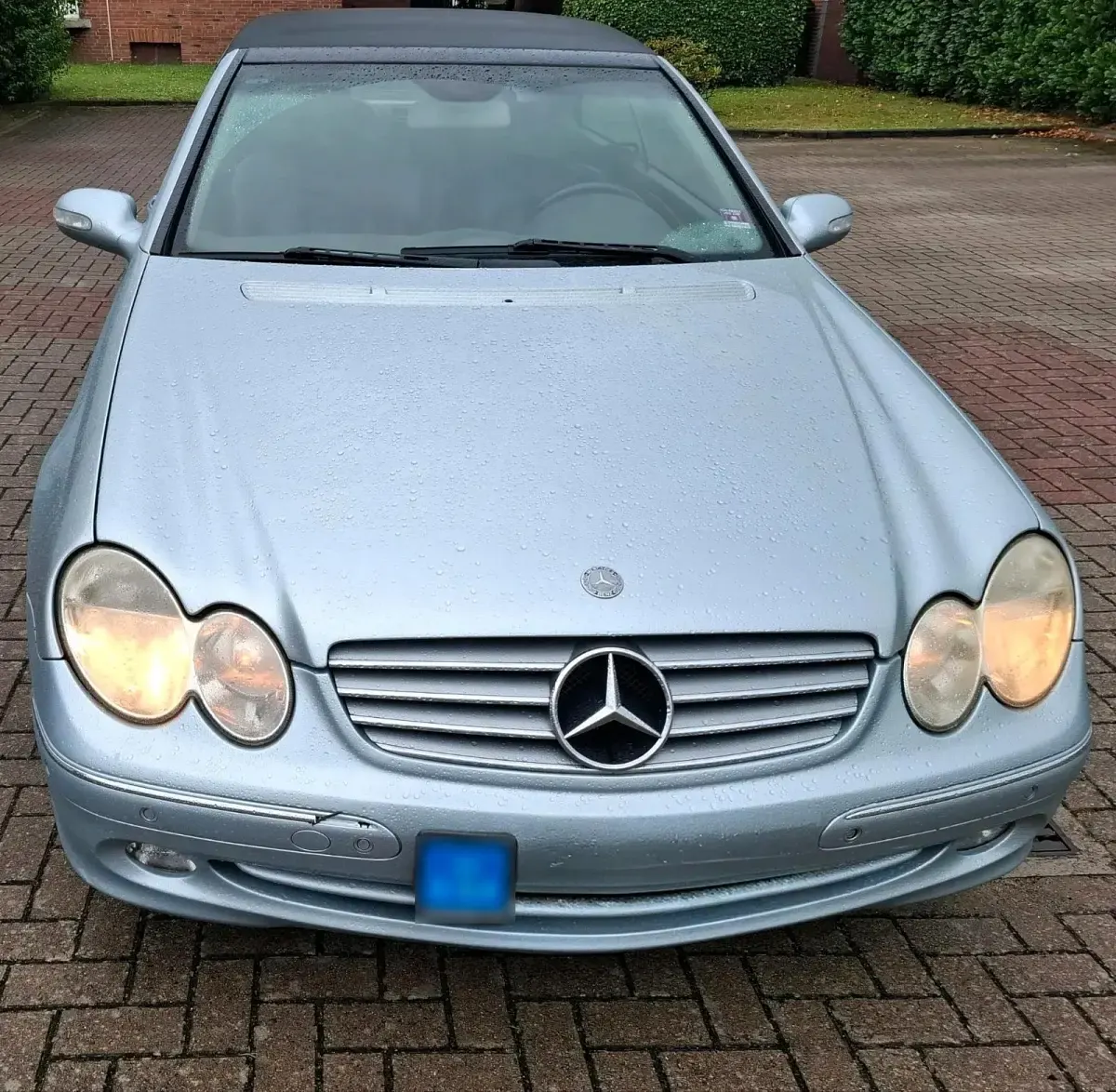 Gebraucht Mercedes CLK200 163 PS (119 kW) 2005 Silber Cabrio