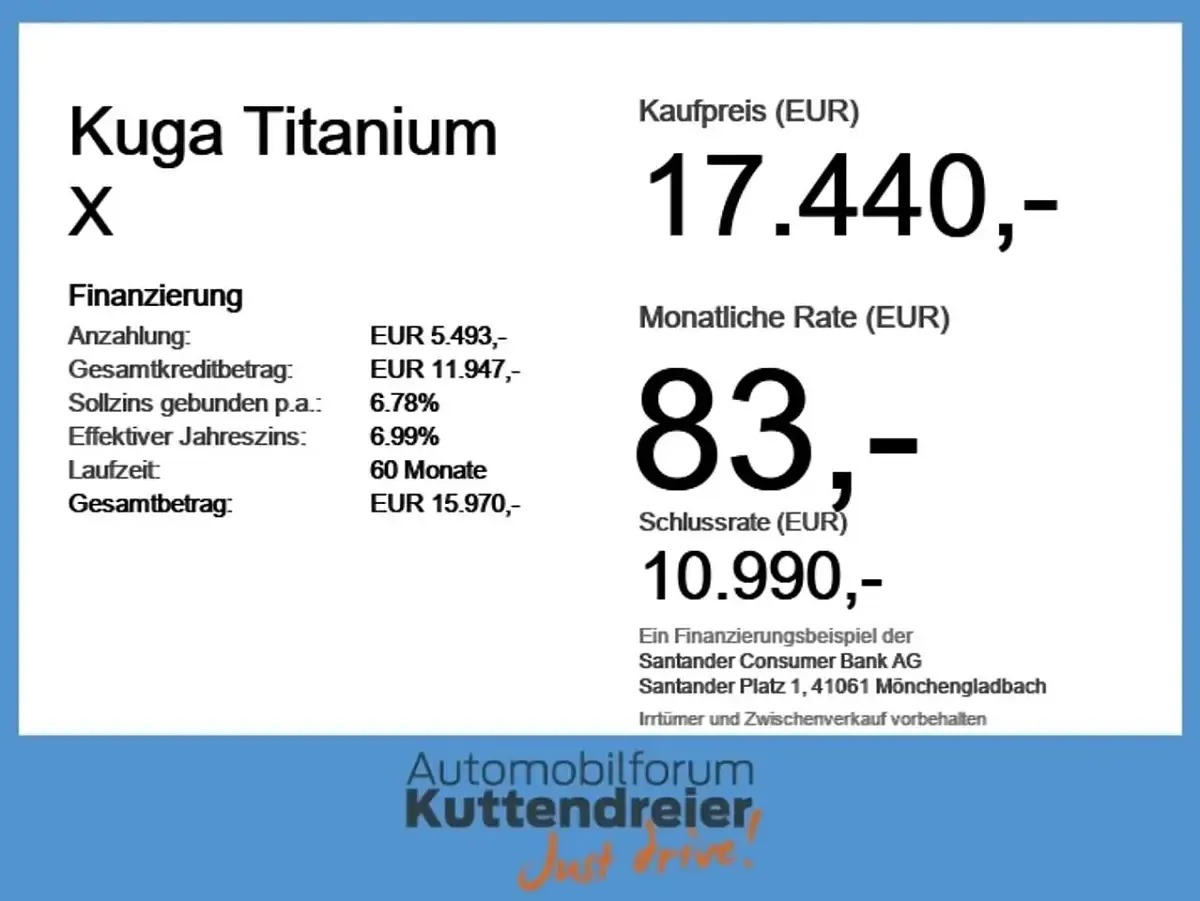 Occasion Ford Kuga Titanium X 190 ch (139 kW) 2023 Noir SUV