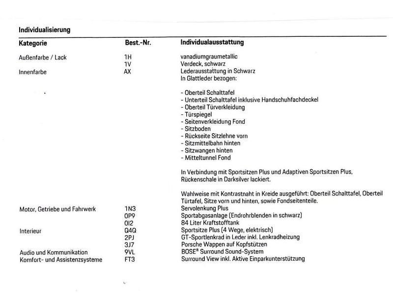 Gebraucht Porsche 911 Carrera Cabriolet Sport 394 PS (289 kW) 2025 Grau Cabrio