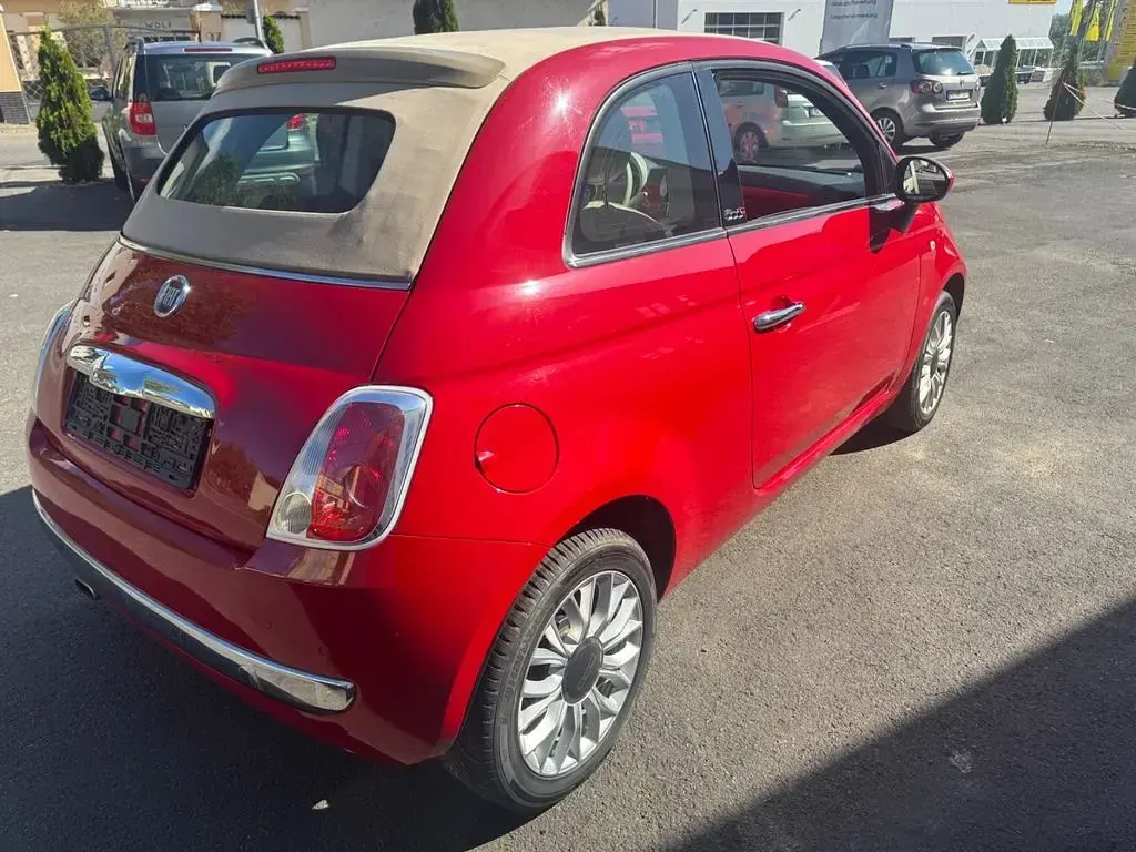 Gebraucht Fiat 500C 69 PS (50 kW) 2014 Rot Cabrio