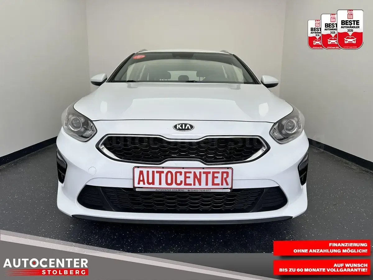 Gebraucht Kia Ceed Vision 160 PS (117 kW) 2021 Weiß Kleinwagen