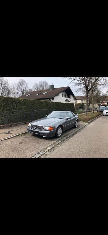 Grau Gebraucht 1991 Mercedes SL500 Cabrio | 36.900 € - Bild 1/4