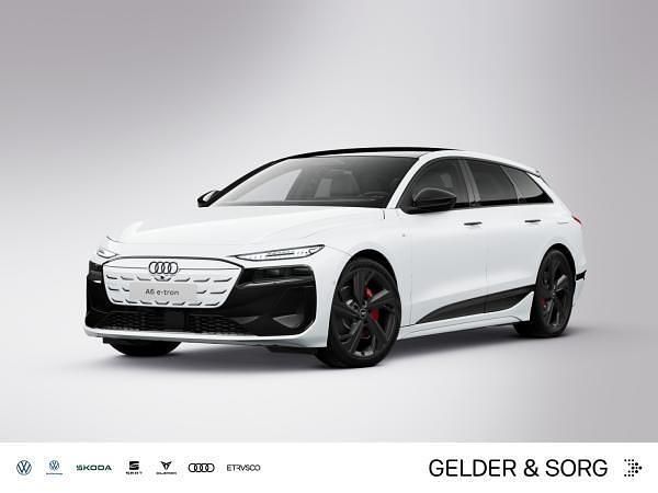 Weiß (gletscherweiß metallic) Gebraucht 2025 Audi A6 e-tron S-Line Kombi | 79.881 € (Fairer Preis) - Bild 1/4