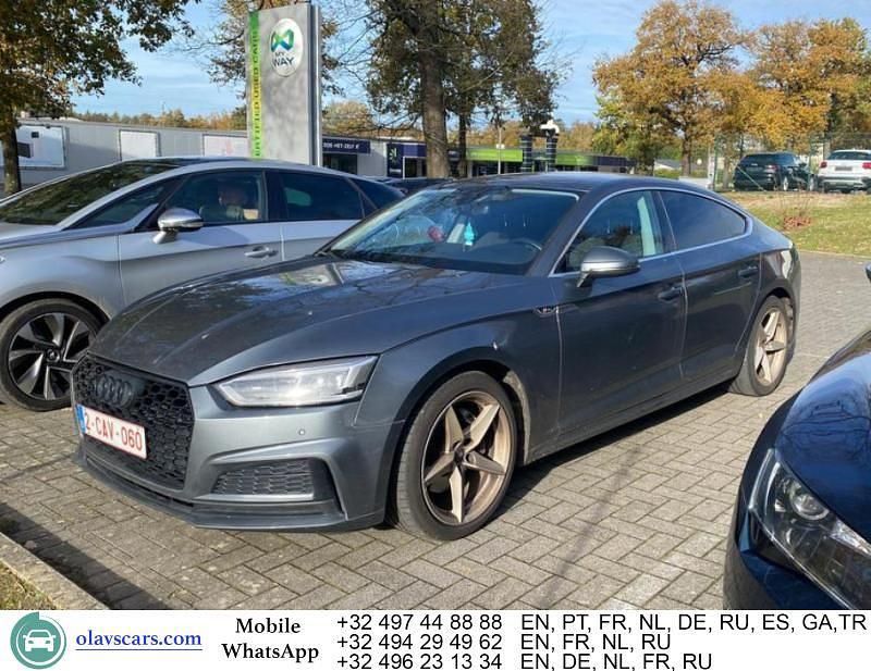 Grau Gebraucht 2017 Audi A5 S-Line Limousine | 18.400 € (Fairer Preis) - Bild 1/4