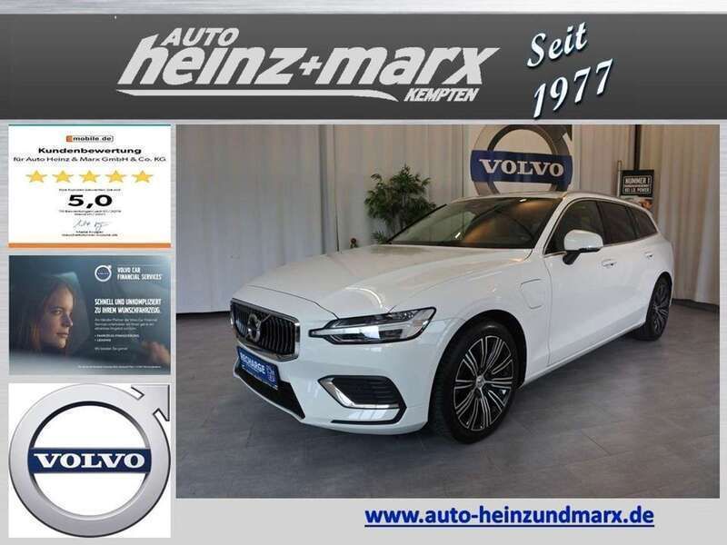 Ice white / solid Gebraucht 2021 Volvo V60 Inscription Kombi | 32.990 € (Fairer Preis) - Bild 1/4