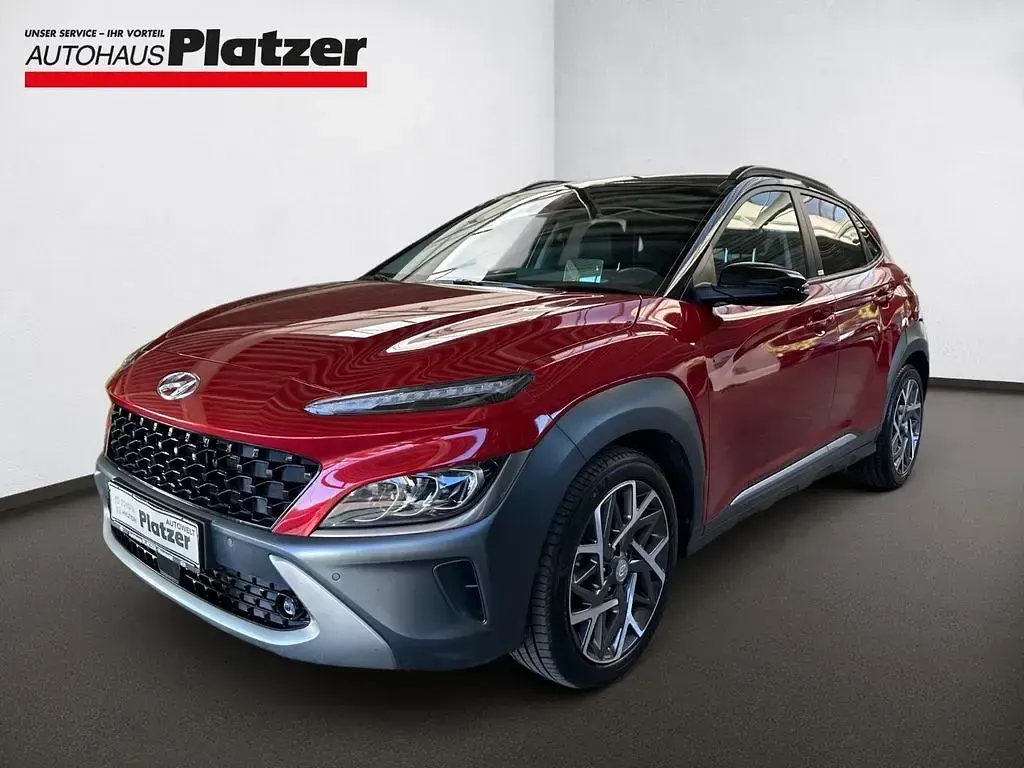 Gebraucht Hyundai Kona Prime 141 PS (103 kW) 2021 Rot SUV