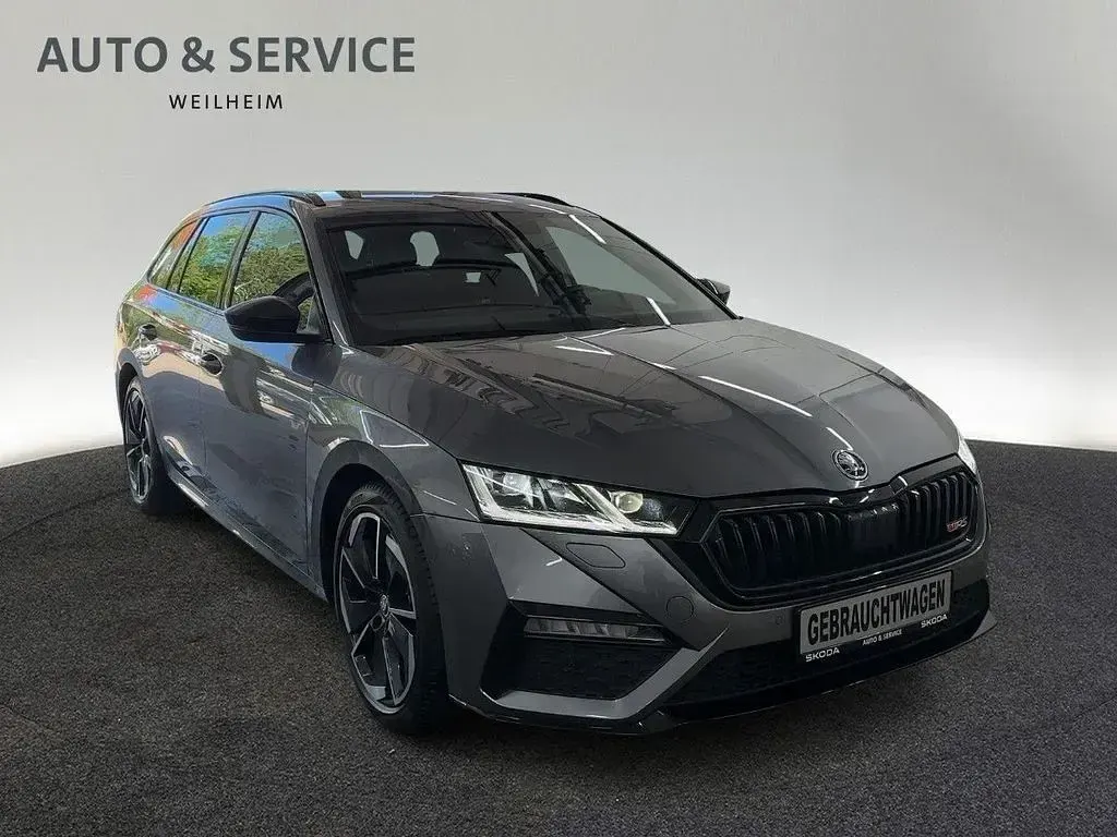 Gebraucht Skoda Octavia RS 200 PS (147 kW) 2024 Graphitegrau metallic Kombi
