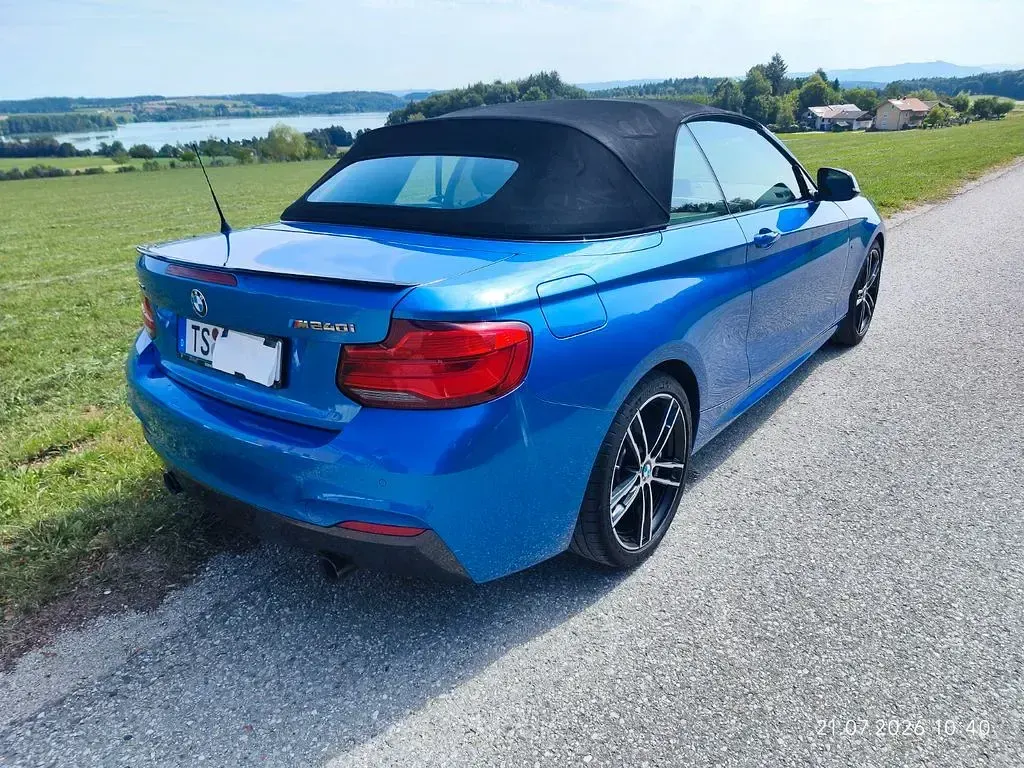 Gebraucht BMW M240 M Sport 340 PS (250 kW) 2018 Blau Cabrio