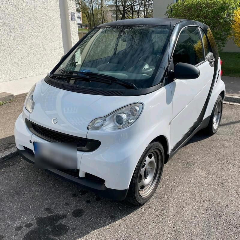 Weiß Gebraucht 2009 Smart ForTwo Coupé Kleinwagen | 3.000 € (Guter Preis) - Bild 1/4