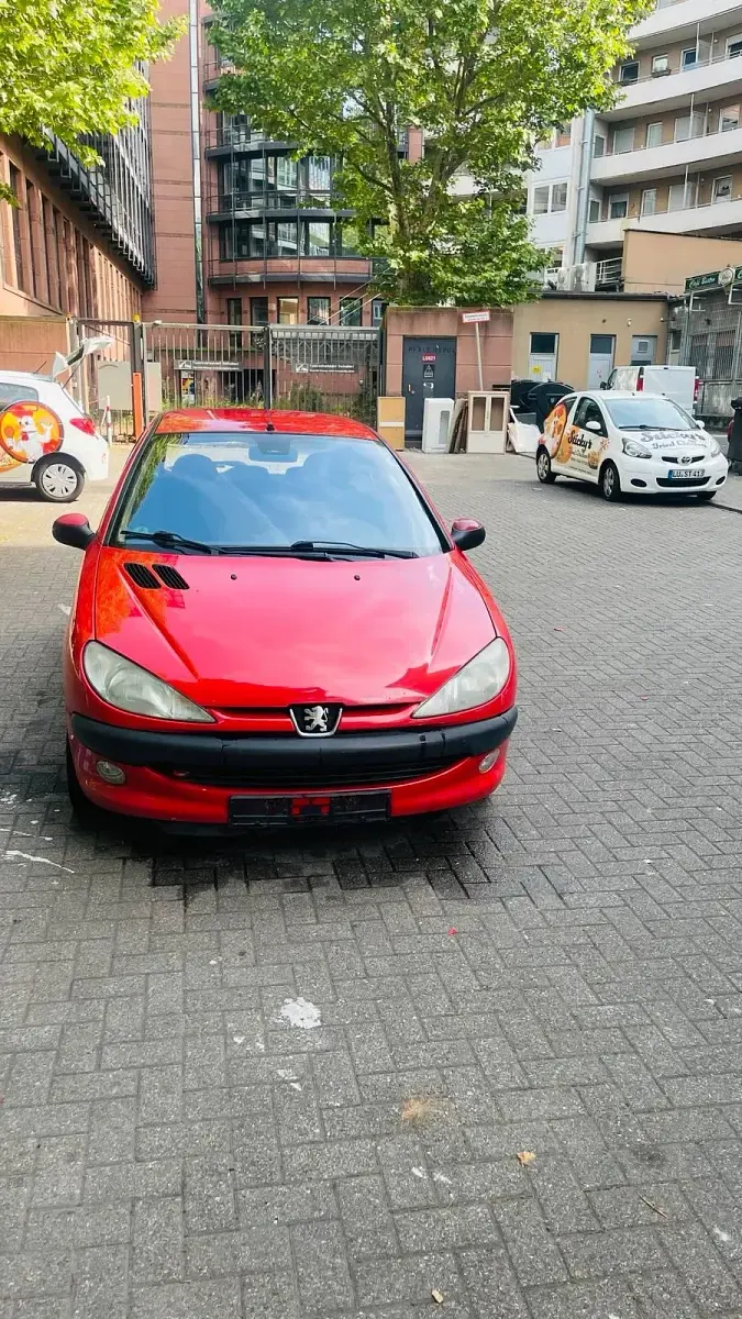 Gebraucht Peugeot 206 90 PS (66 kW) 2001 Rot Kombi