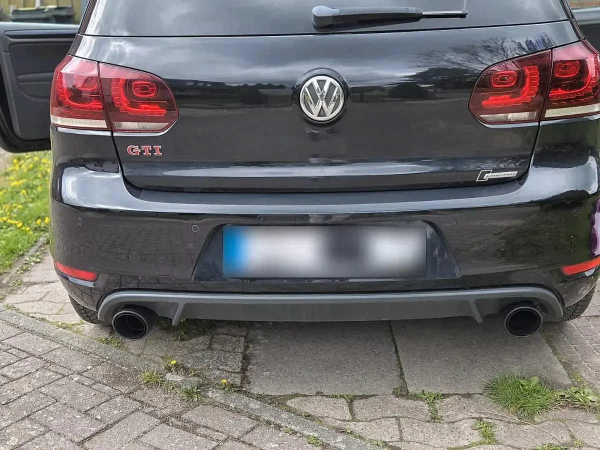 Gebraucht VW Golf VII GTI 211 PS (155 kW) 2012 Schwarz Limousine