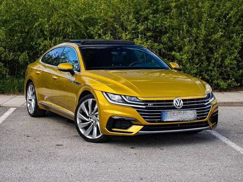 Gebraucht VW Arteon R-line 190 PS (139 kW) 2017 Gelb Kleinwagen