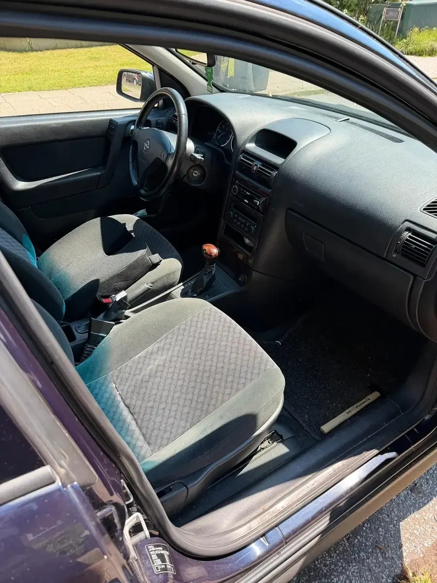 Gebraucht Opel Astra 100 PS (73 kW) 2003 Blau Limousine