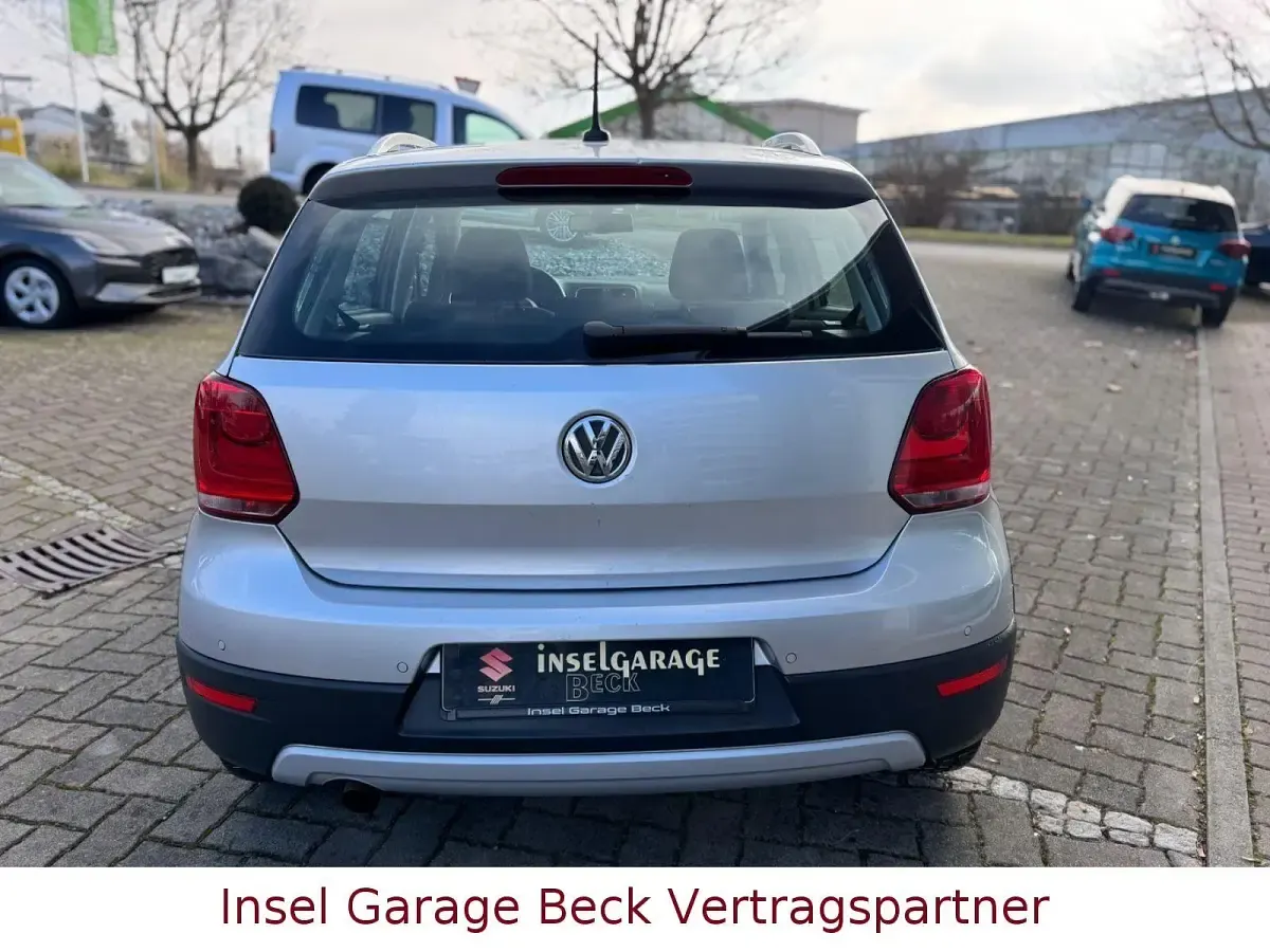 Brugt VW Polo Cross 105 HK (77 kW) 2011 Sølv Hatchback