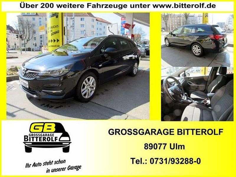 Onyxblackmetallic Gebraucht 2021 Opel Astra Business Kombi | 11.990 € (Guter Preis) - Bild 1/4