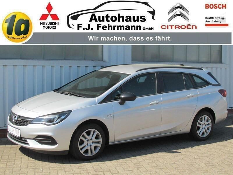 Silber Gebraucht 2021 Opel Astra Edition Kombi | 14.890 € (Fairer Preis) - Bild 1/4