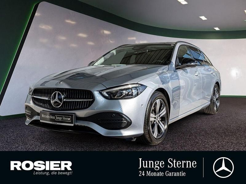 Silber / hightechsilber Gebraucht 2022 Mercedes C220 Avantgarde Kombi | 32.960 € (Fairer Preis) - Bild 1/4