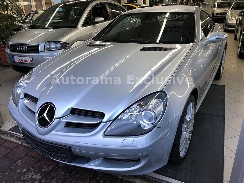 Gebraucht Mercedes SLK350 272 PS (200 kW) 2004 Silber Cabrio