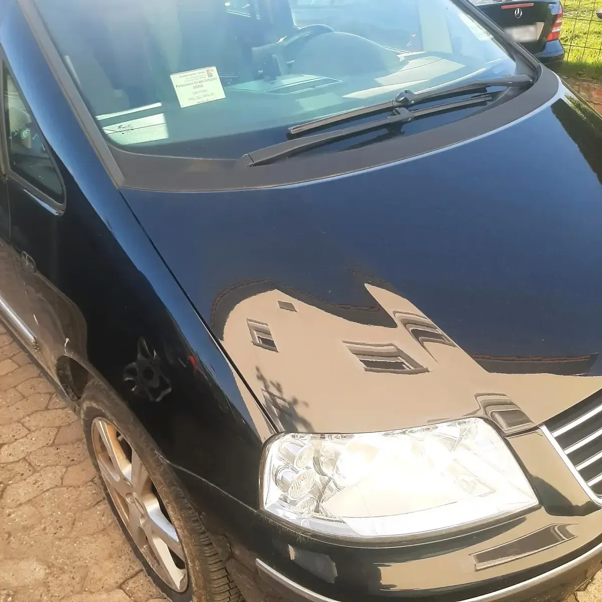 Gebraucht VW Sharan 120 PS (88 kW) 2007 Schwarz Van / Kleinbus