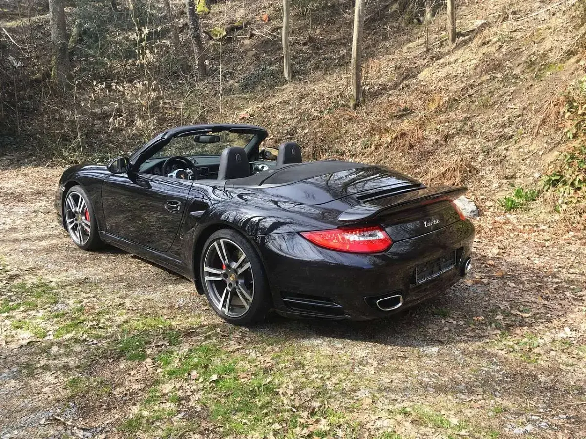 Gebraucht Porsche 911 Turbo Cabriolet 500 PS (367 kW) 2010 Schwarz Cabrio