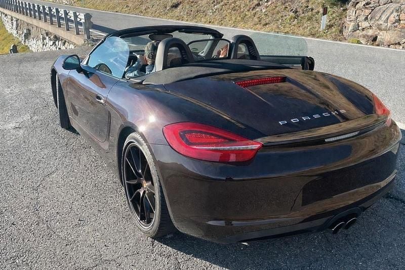 Gebraucht Porsche Boxster 265 PS (194 kW) 2014 Braun Cabrio