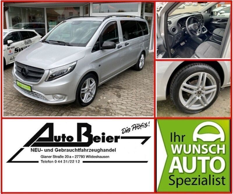 Silber Gebraucht 2020 Mercedes Vito Van / Kleinbus | 42.800 € (Etwas zu teuer) - Bild 1/4