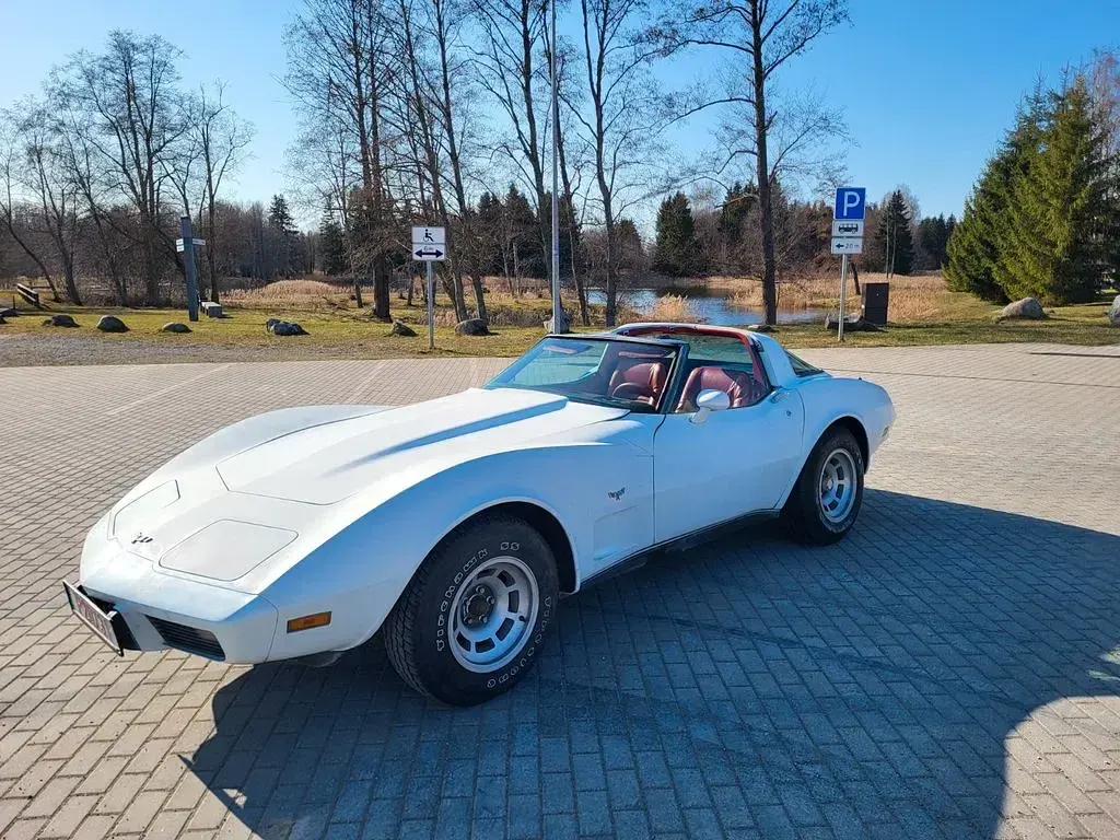 Gebraucht Corvette C3 200 PS (147 kW) 1976 Weiß Cabrio