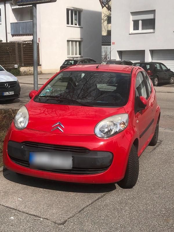 Gebraucht Citroën C1 60 PS (44 kW) 2008 Rot Kleinwagen