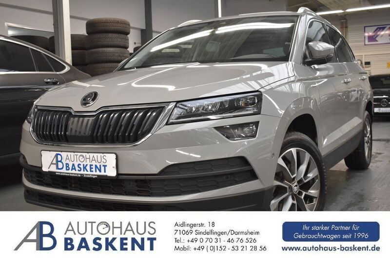 Grau Gebraucht 2021 Skoda Karoq Clever SUV | 23.480 € (Fairer Preis) - Bild 1/4