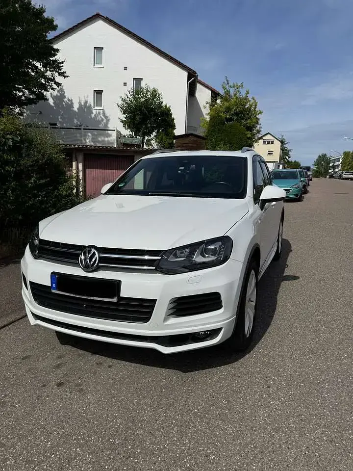 Gebraucht VW Touareg R-line 245 PS (180 kW) 2013 Weiß SUV