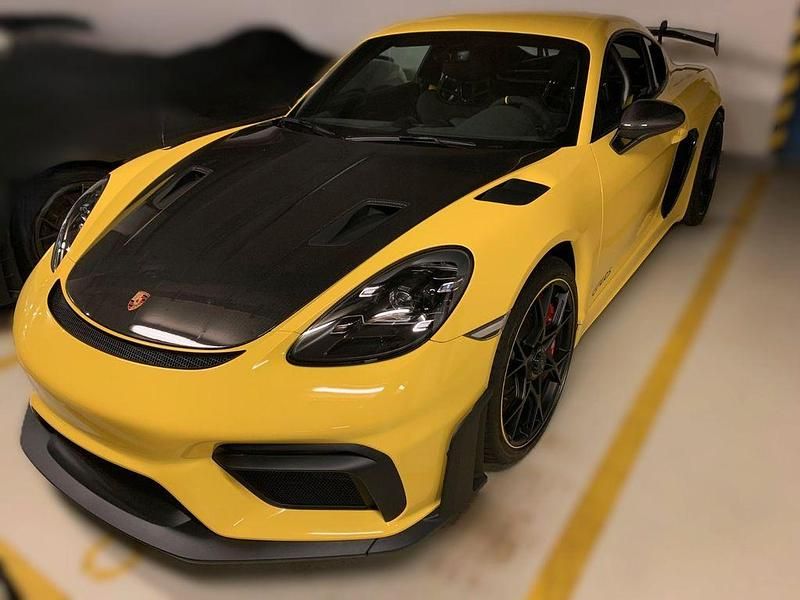 Gelb Neu 2025 Porsche 718 Cayman GT4 Coupé | 165.291 € - Bild 1/4