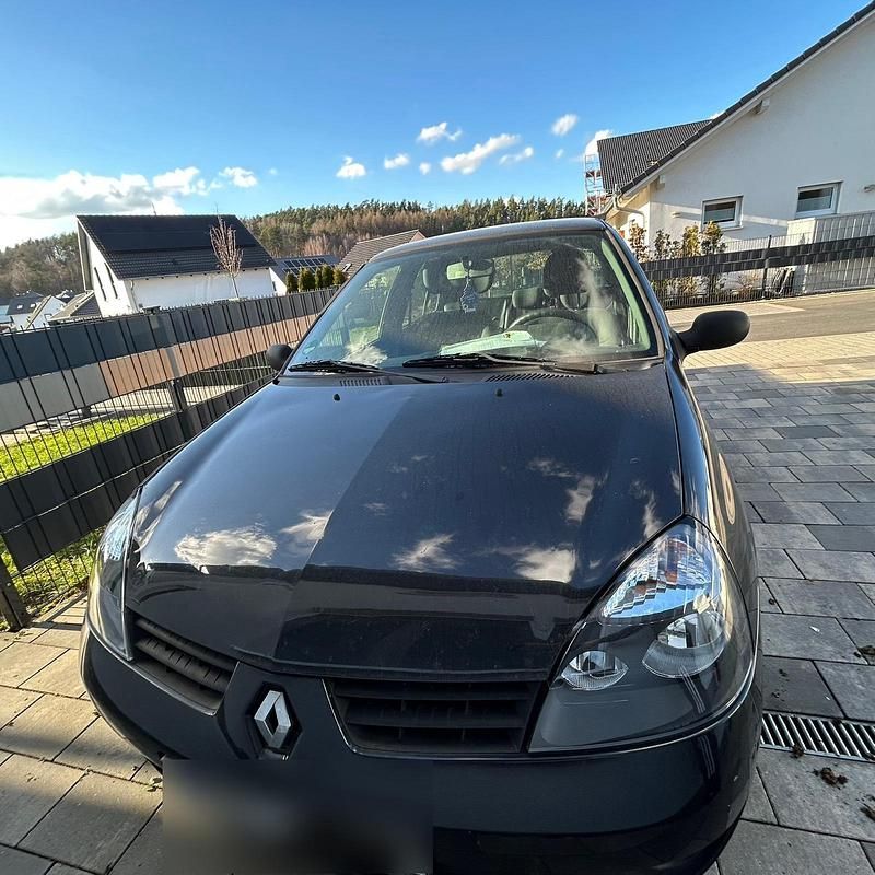 Gebraucht Renault Clio II 75 PS (55 kW) 2008 Schwarz Kleinwagen