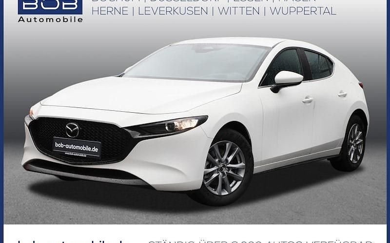 Neu Mazda 3 Prime-Line 140 PS (102 kW) 2025 Arctic white Limousine