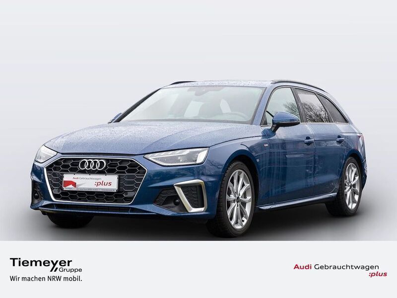 Blau Gebraucht 2024 Audi A4 S-Line Kombi | 38.980 € (Fairer Preis) - Bild 1/4
