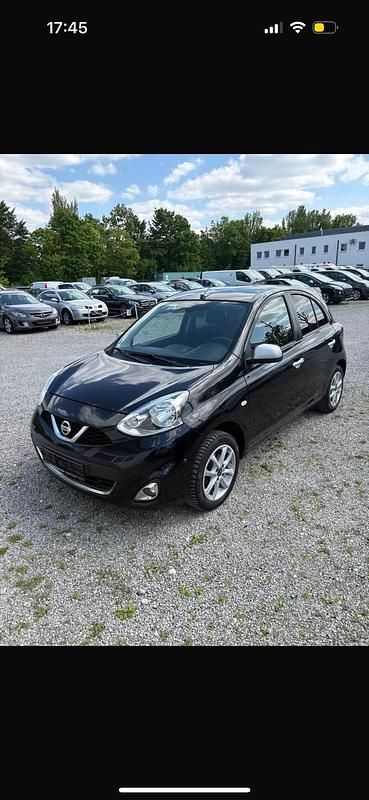 Schwarz Gebraucht 2016 Nissan Micra N-TEC Kleinwagen | 4.900 € (Fairer Preis) - Bild 1/4