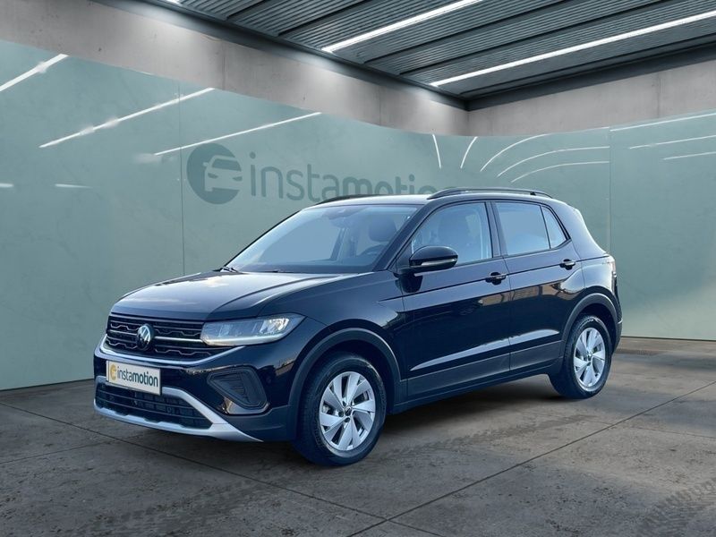 Schwarz Gebraucht 2024 VW T-Cross IQ Drive SUV | 23.600 € (Guter Preis) - Bild 1/4