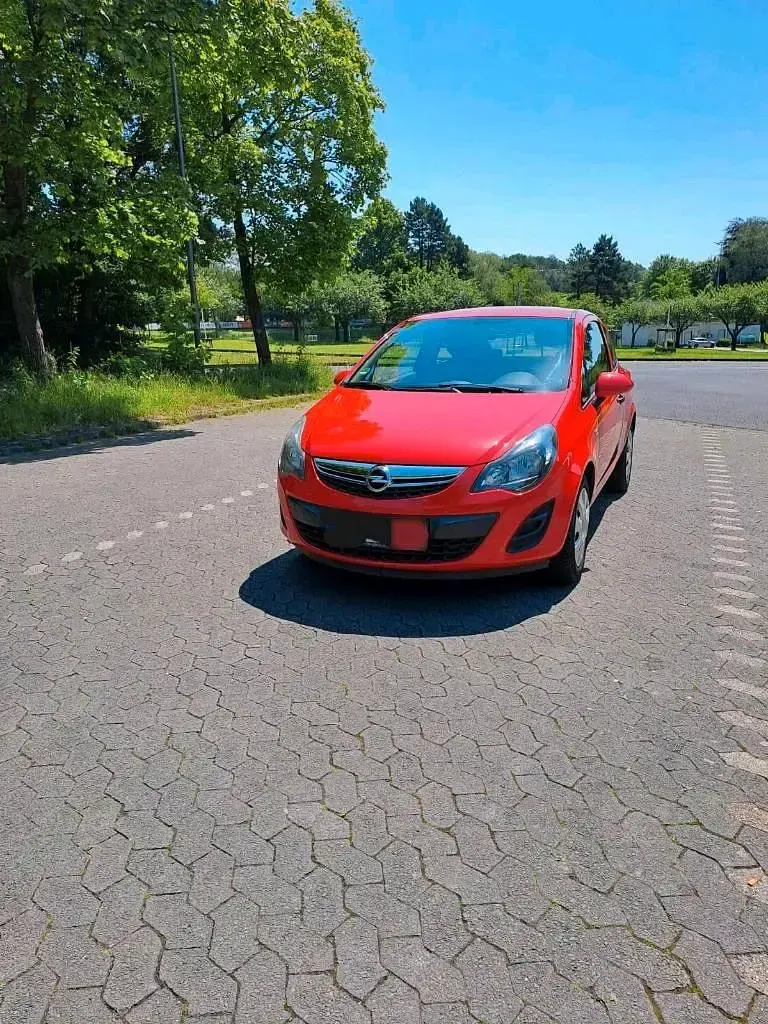 Gebraucht Opel Corsa 69 PS (50 kW) 2014 Rot Kleinwagen