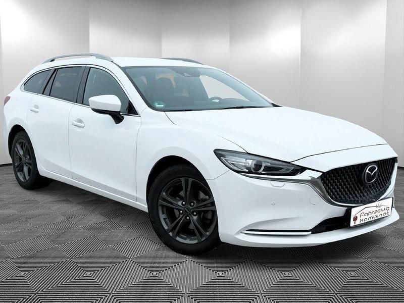Gebraucht Mazda 6 Sports-Line 194 PS (142 kW) 2021 Weiß Kombi