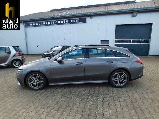 787 mountaingrau Gebraucht 2024 Mercedes CLA250 Shooting Brake AMG Line Premium Kombi | 39.900 € (Etwas zu teuer) - Bild 1/4