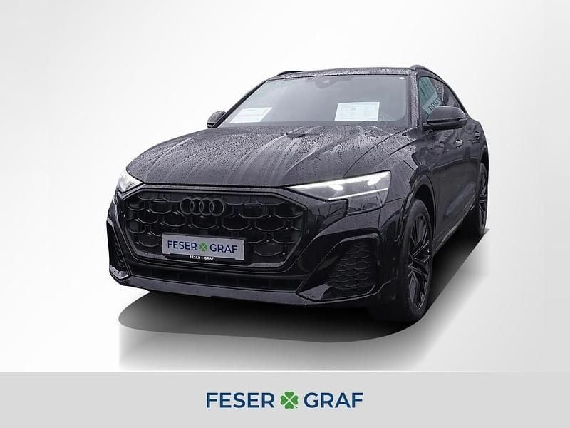Mythosschwarz metallic Gebraucht 2024 Audi Q8 Ambiente SUV | 88.880 € (Teuer) - Bild 1/4